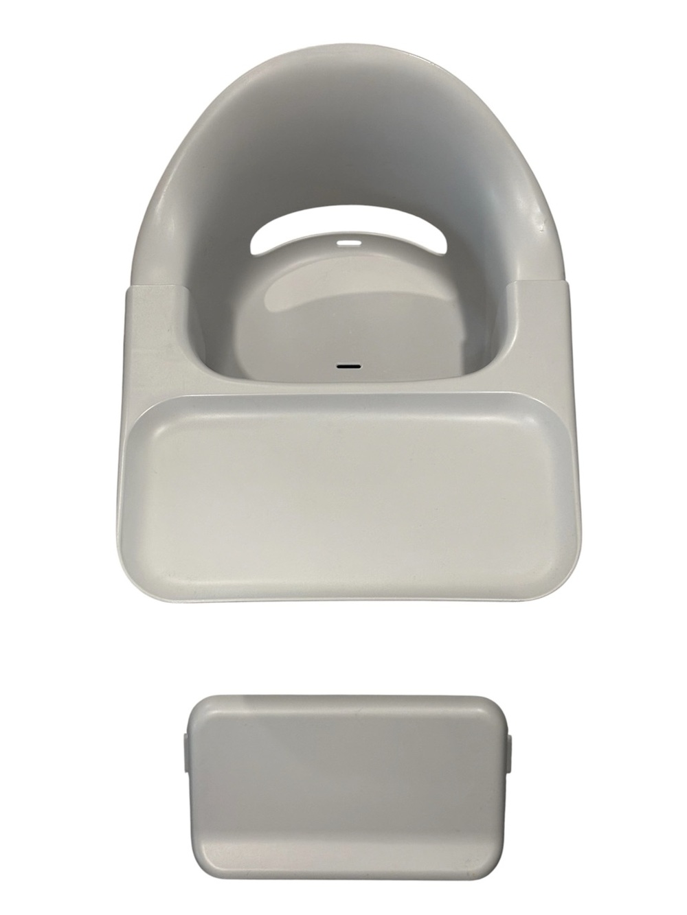 Stokke Clikk Seat with Tray and Foot Rest in Cloud Gray